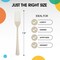 Party Solids 100 Pcs Disposable Utensils – Heavy Duty Plastic Cutlery Set – Premium Plastic Forks, Spoons or Knives for Parties, Events, Catering & Tableware Supplies by Exquisite
